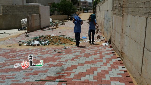 فيديو: مع بزوغ هلال رمضان .. طواقم العمل تنهي تبليط ورصف  6000 متر من بنك لؤمي إلى مدرسة الحياة والأهالي يشكرون رئيس البلدية المحامي عادل بدير  